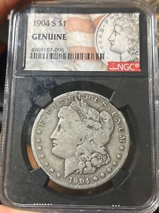 1904 S Morgan Silver Dollar NGC