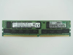 SK HYNIX 32GB PC4-2133P Server Ram / ECC Memory - HMA84GR7MFR4N- TF TD BA - Picture 1 of 2