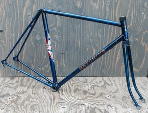 Vintage 1970 Hetchins Italia RoadBike FRAME FORK 531 Reynolds Steel Tour Bicycle - Picture 1 of 24