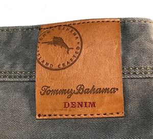 Tommy Bahama Jeans Gray Stretch Denim Mens Actual 46 x 29 Tag 48 x 30 Weekend - Picture 1 of 8