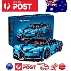 Bugatti Chiron Model Building Blocks 42083 Super Racing Car Realistic 4031 Pcs - Picture 1 of 16