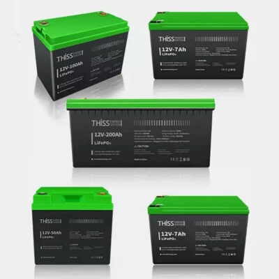 LiFePO4 Battery 12V 200Ah Cycle Maintenance Free Home Energy Storage Battery Lot - Image 1 of 4