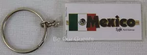 Disney Parks Epcot Center World Showcase Mexico Plastic Key Chain New - Picture 1 of 2