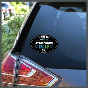 I Did it! Virtual Disney Star Wars Rival Run 2021 5K Decal or Car Magnet - Bild 1 von 4