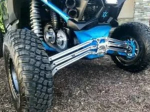 Can-Am 2017-2021 72" (Full Kit!) High Clearance Radius Rods, Pull Plate, & Hook - Picture 1 of 11