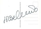 B - Jean-Paul Belmondo autographed postcard with COA-