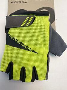 new Pearl Izumi WOMEN'S Select bicycle GLOVES Screaming YELLOW
