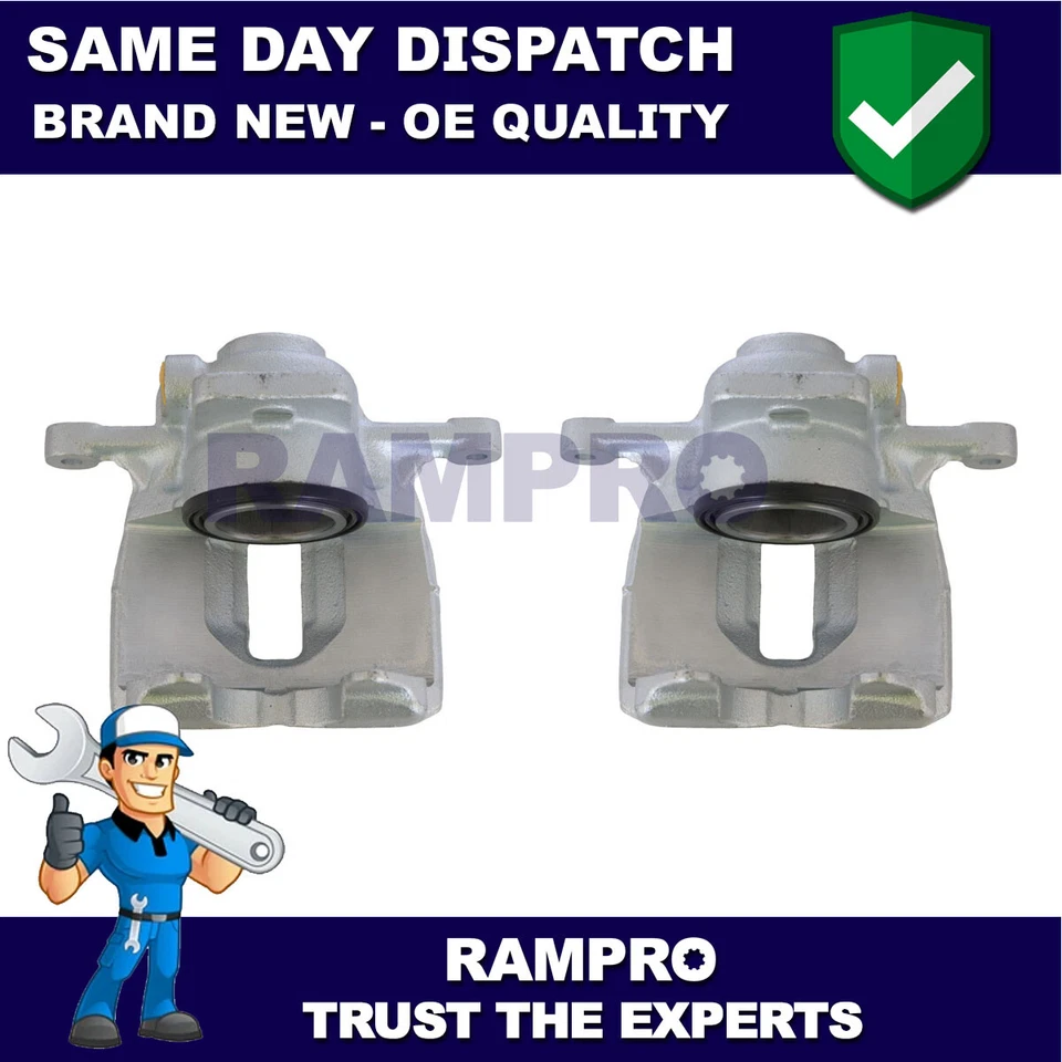 2x Pinzas de freno delanteras Rampro para Ford Ka 1996-2005 Fiesta 1989-2002 Foto 1 de 1