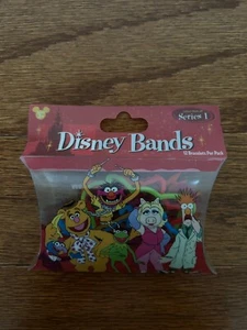 {Disney Parks} "THE MUPPETS" {SERIES 1} "DISNEY BANDS" Bracelets Pack NEW! RARE! - Picture 1 of 3