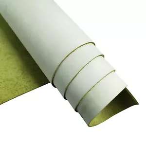 5-6Oz Genuinue Cowhide Tooling Leather Fog Wax Vegetable-Tanned Square 2.0mm - Picture 1 of 39
