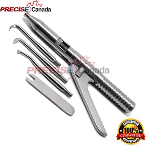Dental Automatic Crown Remover Gun Type Spring Loaded with 4 Tips - Picture 1 of 3
