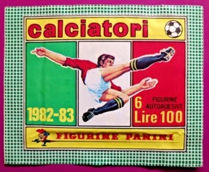 BUSTINA CALCIATORI COLLEZIONE PANINI 1982/83-PIENA,PERFECT/EDICOLA - Foto 1 di 2