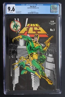 FLY #1 Red Circle Archie 1983 Spider Flygirl SHEILD Mr Justice STERANKO CGC 9.6 - Image 1 of 3