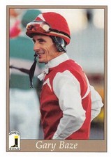 Gary Baze trading card (Horse Racing) 1996 Jockey Star #50