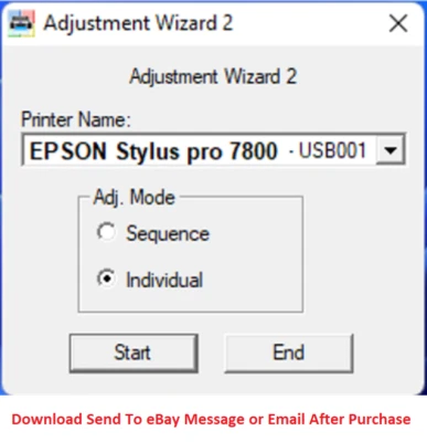 Epson Plotter Service Program Stylus Pro 7800 - Image 1 of 4