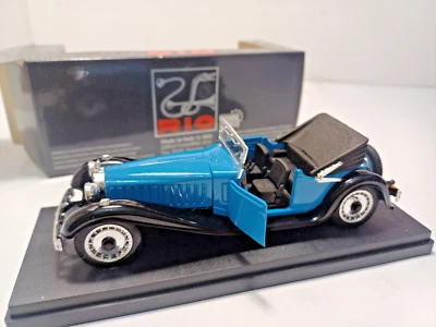 RIO 37 1/43 SCALE 1927 BUGATTI ROYALE MODEL 41 (SCOPERTA) - Image 1 of 4