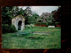 Postcard of The Well Garden, Walsingham Abbey, postdated 2nd November 1977. Good - Picture 1 of 3