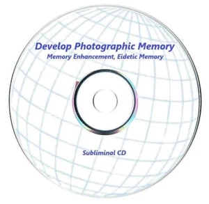 Develop Photographic Memory ~ Memory Enhancement Eidetic Memory Subliminal CD - Imagen 1 de 1
