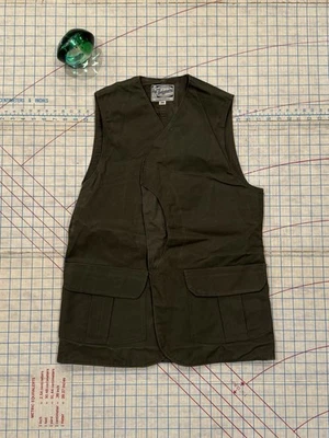 Chaleco de caza Hinson Body Guard vintage años 40 media luna bolsillos talla 36 Foto 1 de 4