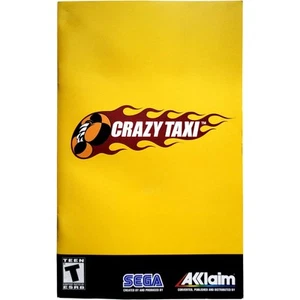 (Manual Only) Crazy Taxi - Sony Playstation 2 Tested Authentic - Picture 1 of 2