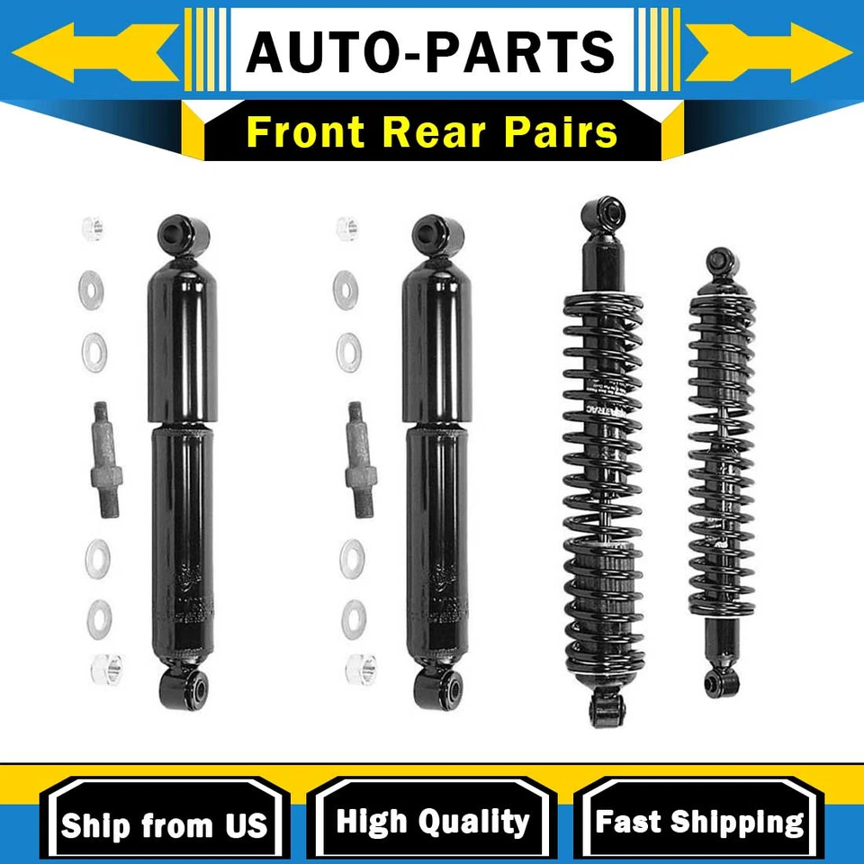 4 pares de amortiguadores delanteros traseros Monroe para 1967, Chevrolet, panel C20-Z033 Foto 1 de 4
