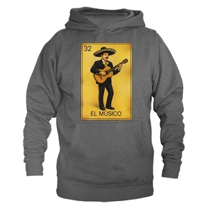 EL MUSICO LOTERIA CARD PULLOVER HOODIE - Bild 1 von 10