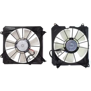 Radiator Cooling Fan Assembly Set For 2013-2017 Honda Accord Left Right Coupe - Picture 1 of 16