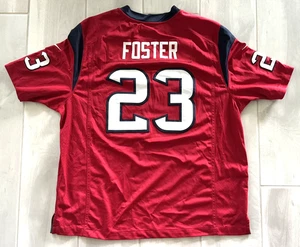 ARIAN FOSTER NFL Houston Texans #23 Nike On Field Stitched Jersey 2XL XXL - Picture 1 of 12