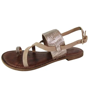 Zapatos sandalia Freebird by Steven para mujer de gamuza marina envolventes metálicos - Imagen 1 de 3