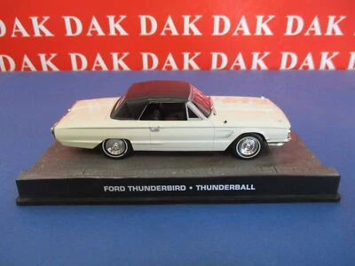 Die cast 1/43 Modellino Auto 007 James Bond Ford Thunderbird - Thunderball - Immagine 1 di 4