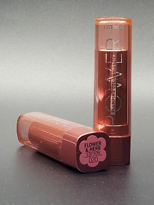 2xCatrice Flower Herb Edition Power Plumping Gel Lipstick 020 Magnolisa Bougust - Bild 1 von 3