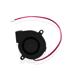 2 Stück Radial Kühlgebläse 12V-Lüfter für 3D Drucker Luftbefeuchter 50 x 15 mm - Bild 1 von 3