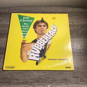RUBBERFACE Laserdisc Jim Carrey Very Rare Screener Promo - Picture 1 of 13