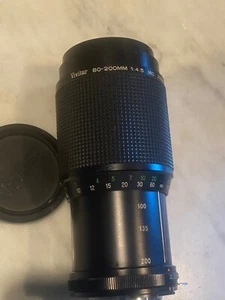 VIVITAR VINTAGE MACRO ZOOM LENS 80-200 NIKON MOUNT - Picture 1 of 2