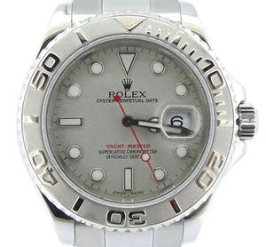 Reloj Rolex Yacht Master para hombre esfera bisel de acero inoxidable y platino 40 mm 16622 - Imagen 1 de 4