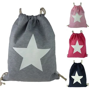 Rucksack Damen Gymbag Drawstring Sportbeutel Schulterrucksack Turnbeutel 1605 - Bild 1 von 8