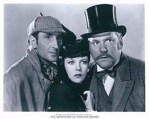 The Adventures of Sherlock Holmes Unsigned Glossy 8x10 Movie Promo Photo  - Bild 1 von 1