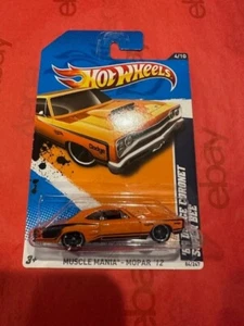 2012 Hot Wheels Muscle Mania - Mopar '69 Dodge Coronet Super Bee #84 Orange - Picture 1 of 1