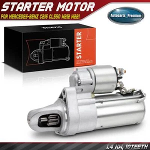 Starter Motor for Mercedes-Benz C216 CL550 W212 W221 4.7L 1.4kW 12 Volt CW 10T - Picture 1 of 8