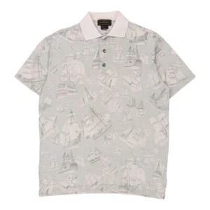 Leonard Leonard Polo Shirt - Large Blue Cotton - Picture 1 of 7