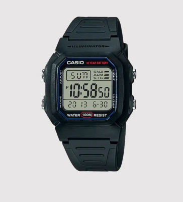 Orologio Multifunzione Casio W-800H-1AVES WR 10ATM - Listino 34,90 euro - Immagine 1 di 4