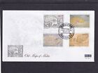Malta 2005 Old Maps First Day Cover Fdc Jum Ll Hrug H S