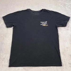 Dog Limited Shirt Mens Size Large Black Faded Short Sleeve Rappers With Puppies - Picture 1 of 10