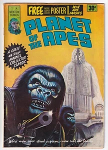 Newton Comics Planet Of The Apes #6 With Poster Australian Variant 1975 - Picture 1 of 11