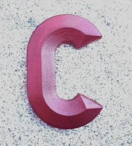 Gemini Snap Lok Bevelite 10" Tall Beveled Many Colors Movie Marquee Letters - Picture 1 of 1