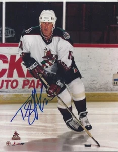 Tony Amonte Autographed 8x10 Phoenix Coyotes D398 - Picture 1 of 1