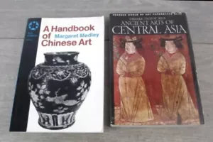 Asian Art Book Lot Of 2 A Handbook of Chinese Art ,Ancient Arts of central Asia - Picture 1 of 14