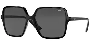 Vogue Damen-Sonnenbrille schwarz quadratisch Schmetterling - VO5352SF-W4487-56 - Bild 1 von 2