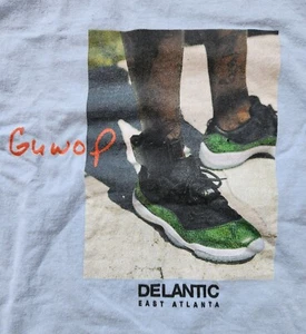New Old Stock 2017 Delantic Gucci Mane Guwop East Atlanta T Shirt Blue M HTF! - Picture 1 of 3