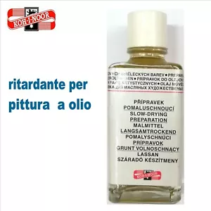 vernice finale ritardante lucido per pittura colori a olio 50ml koh-i-noor - Foto 1 di 1